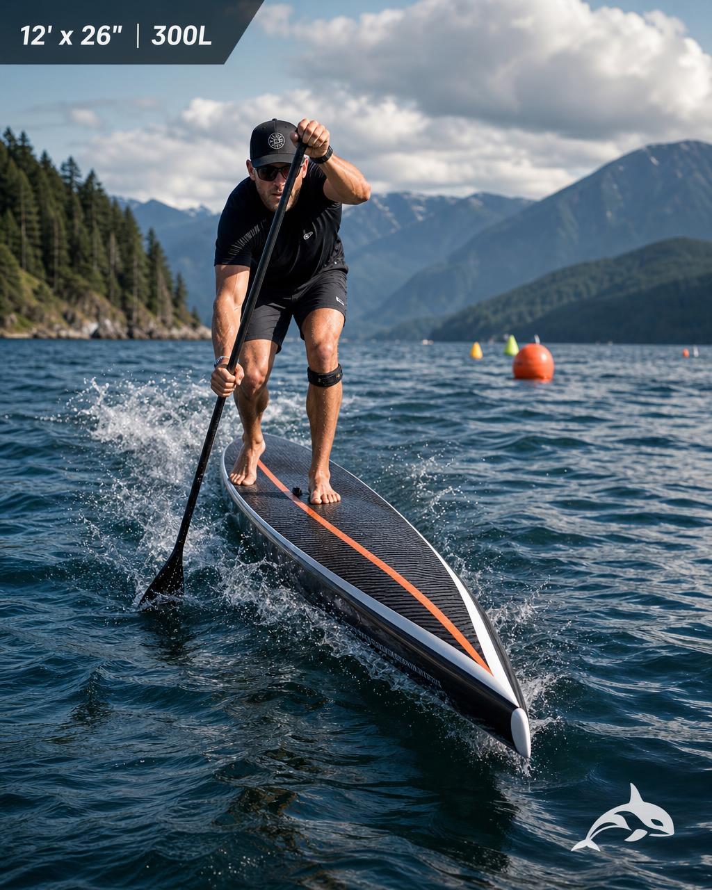 Apex Racer inflatable paddle board