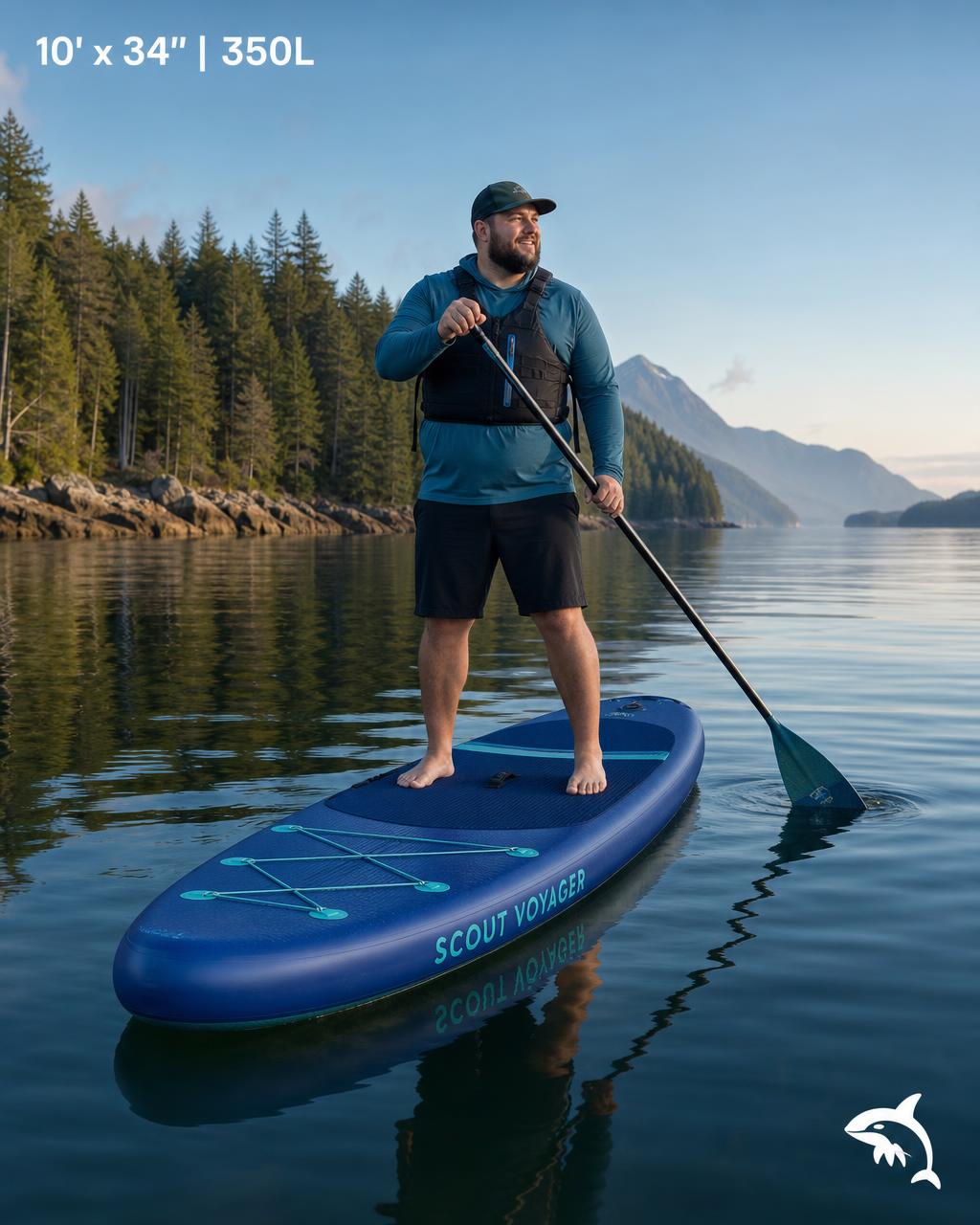 Scout Voyager inflatable paddle board
